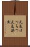 元気はつらつ Scroll