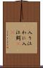 入り江わに Scroll