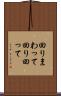 回りまわって Scroll