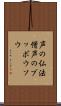 声の仏法僧 Scroll