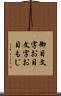 御目文字 Scroll