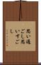 思い過ごし Scroll
