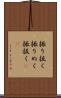 振り抜く Scroll