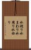 水廻り Scroll
