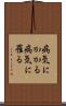 病気にかかる Scroll