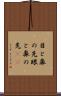 目と鼻の先 Scroll