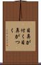 目鼻が付く Scroll