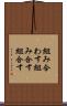 組み合わす Scroll