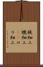 蝋細工 Scroll