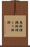 鳥料理 Scroll