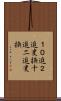 １０進２進変換 Scroll