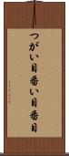 つがい目 Scroll