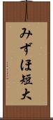 みずほ短大 Scroll