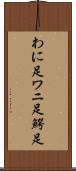 わに足 Scroll