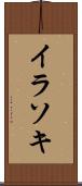 イラソキ Scroll