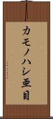 カモノハシ亜目 Scroll