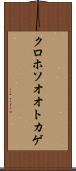 クロホソオオトカゲ Scroll
