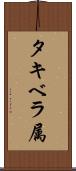 タキベラ属 Scroll