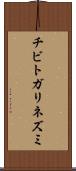 チビトガリネズミ Scroll