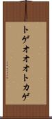 トゲオオオトカゲ Scroll