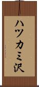 ハツカミ沢 Scroll