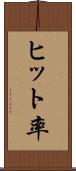 ヒット率 Scroll