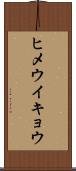 ヒメウイキョウ Scroll