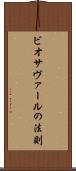ビオサヴァールの法則 Scroll