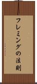 フレミングの法則 Scroll