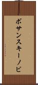 ボサンスキーノビ Scroll