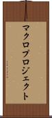 マクロプロジェクト Scroll