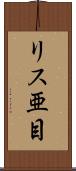 リス亜目 Scroll