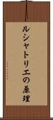 ルシャトリエの原理 Scroll