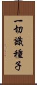 一切識種子 Scroll