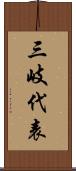 三岐代表 Scroll