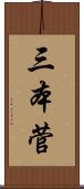 三本菅 Scroll