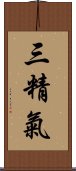 三精氣 Scroll