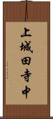 上城田寺中 Scroll