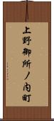 上野御所ノ内町 Scroll