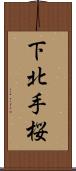 下北手桜 Scroll