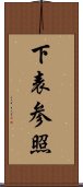 下表参照 Scroll