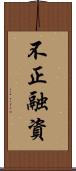不正融資 Scroll