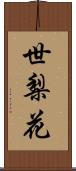 世梨花 Scroll