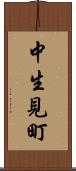 中生見町 Scroll