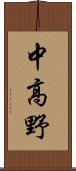 中高野 Scroll