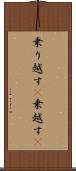 乗り越す(P) Scroll