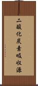 二酸化炭素吸収源 Scroll