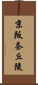 京阪奈丘陵 Scroll