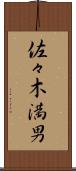 佐々木満男 Scroll