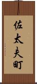佐太夫町 Scroll
